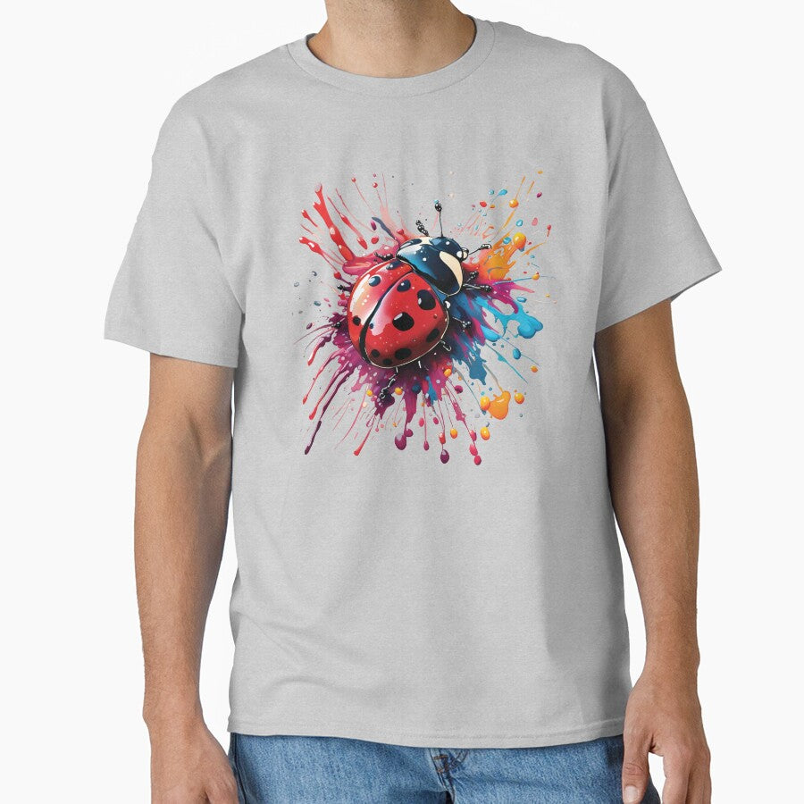 Colorful Ladybug by Moxie Ink Lady