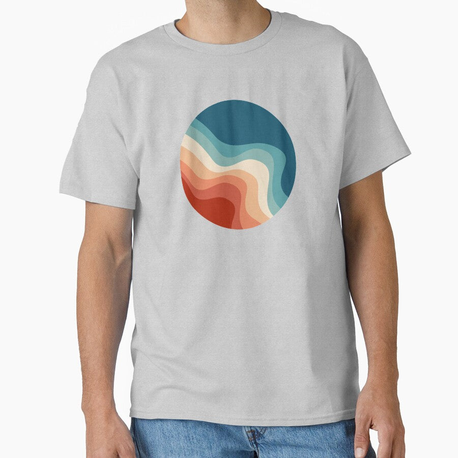 Retro style waves by BattaAnastasia