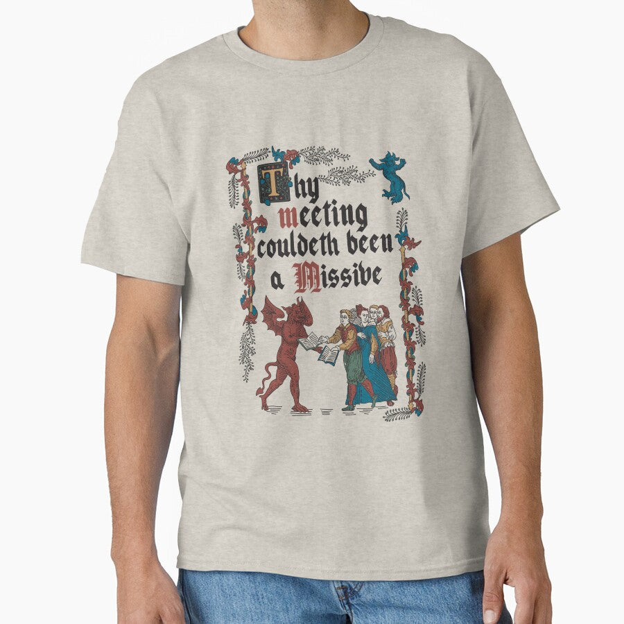Copy of Could Have been an Email Medieval Style - funny retro vintage English history by Nemons