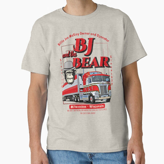 BJ and The Bear Trucking Company Lts by Alema Art