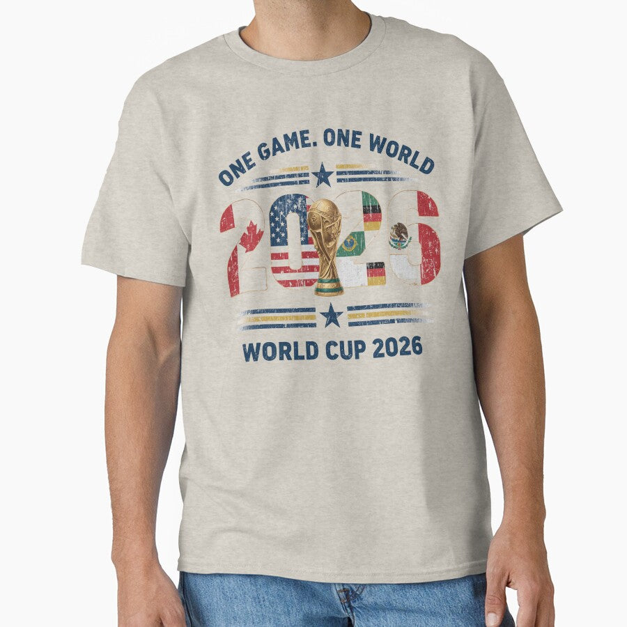 International Soccer Tournament 2026 Vintage Hoodie by aminomen