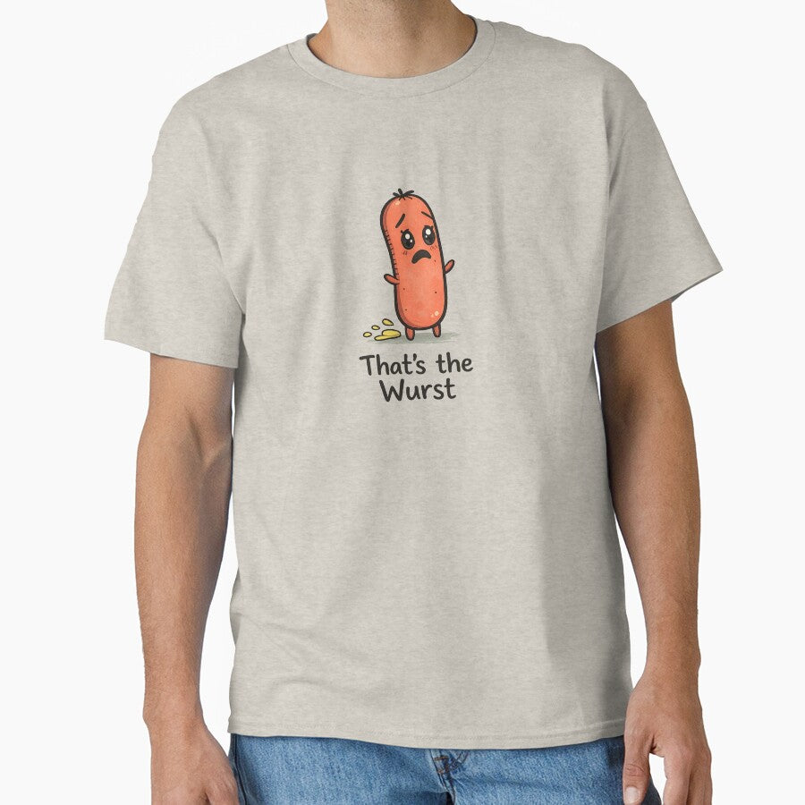That’s the Wurst Cute Bratwurst Sausage Pun by Planthem