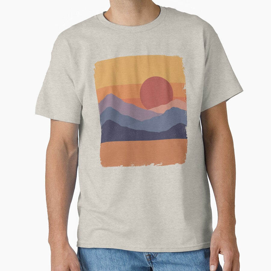 Mountain Sunset Vintage. #2 by EunsooLee