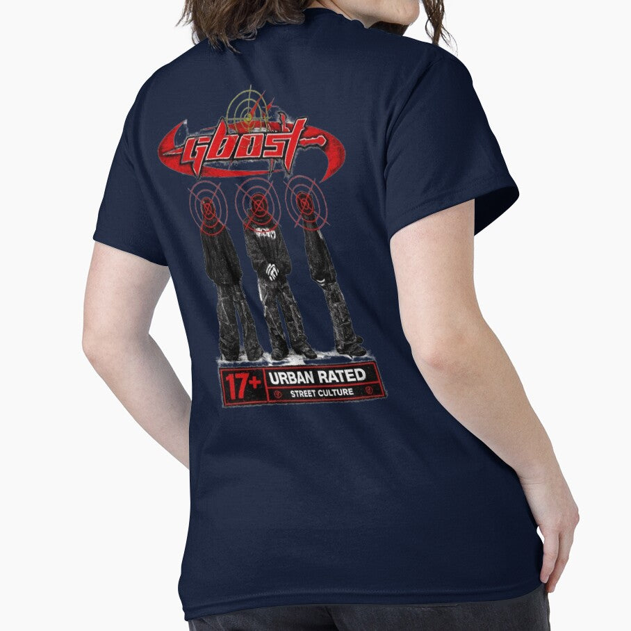 GØST Urban Rated 17+ Street Culture – Dark Underground Streetwear Graphic by KatieStores77