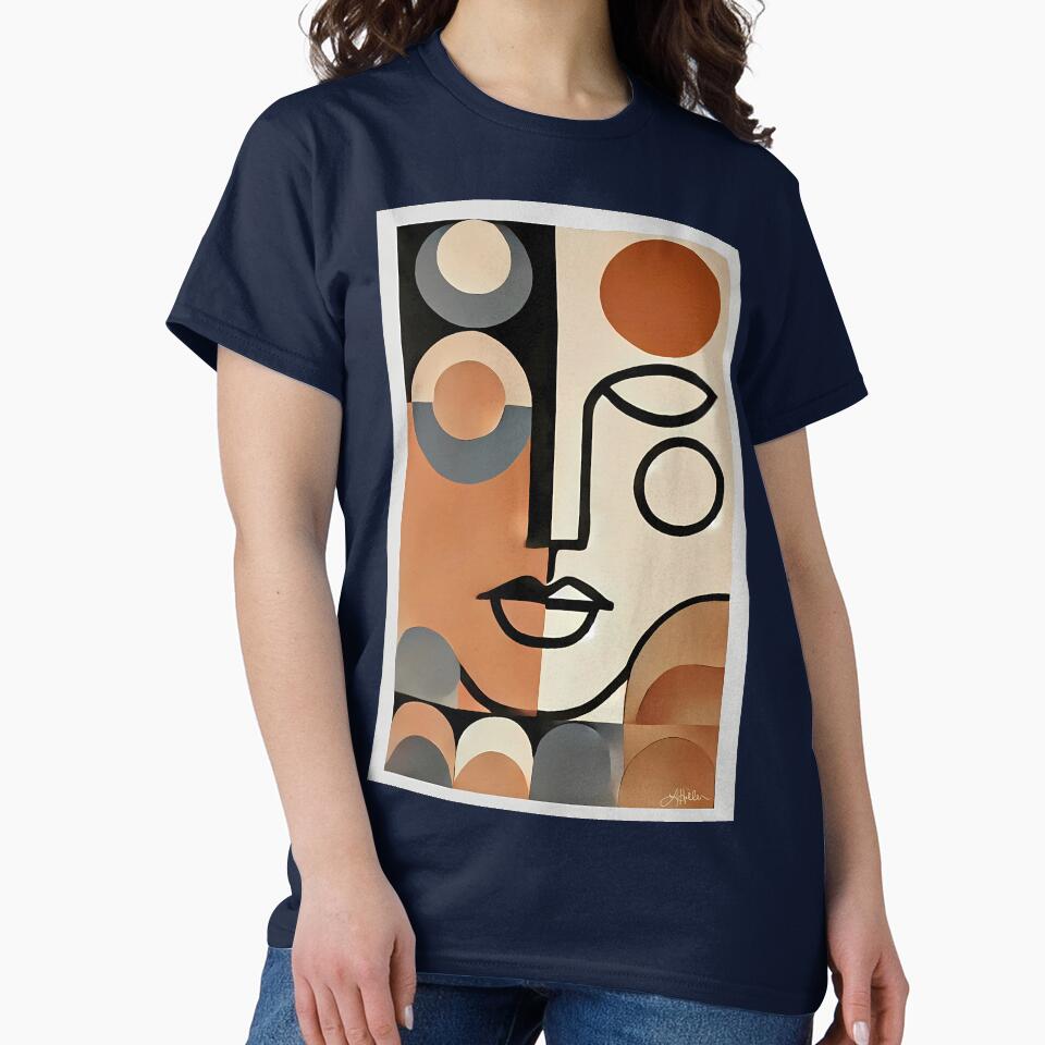 Mid Century Modern Art Abstract Transformation by Lee Hiller Designs