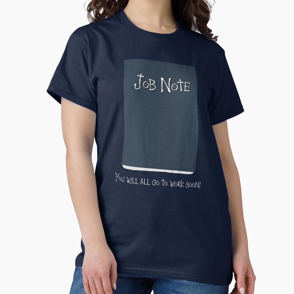 Job note (death note parody) by Zeroskillanimat