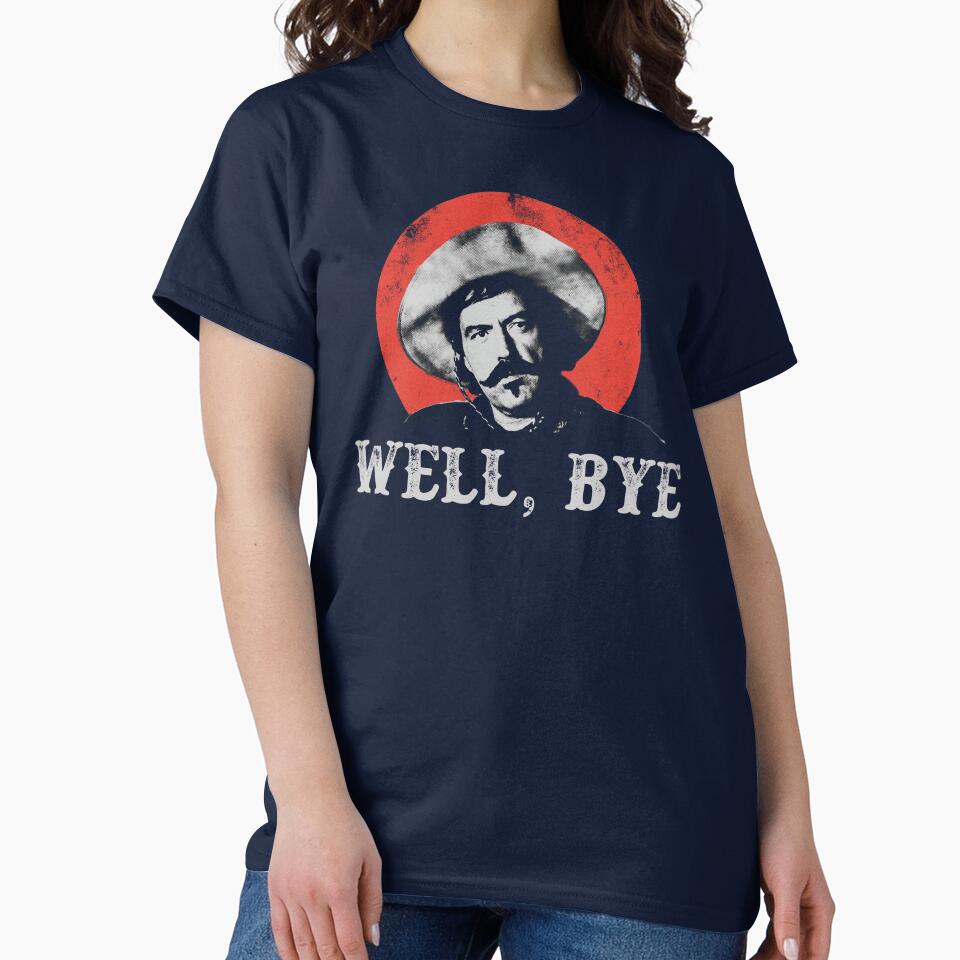 Well, Bye in white stencil by Rockee Armendariz