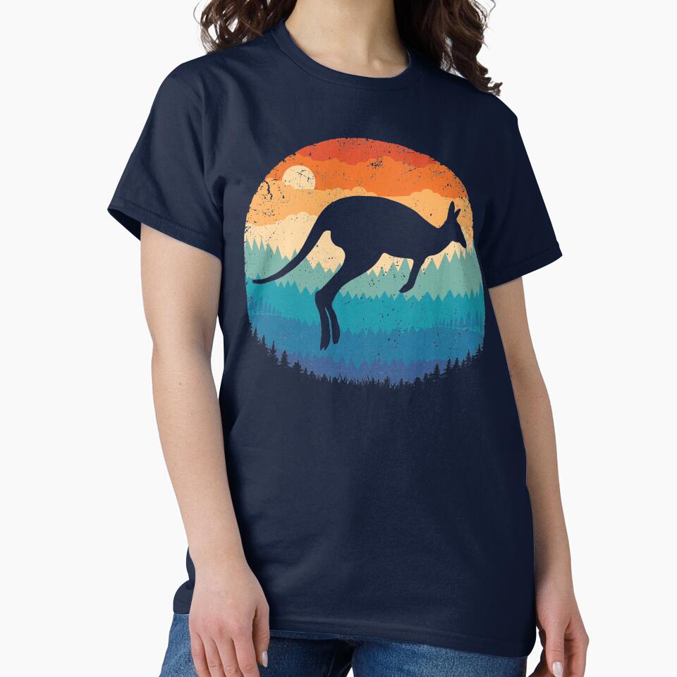 Retro Kangaroo by TigerTom Design
