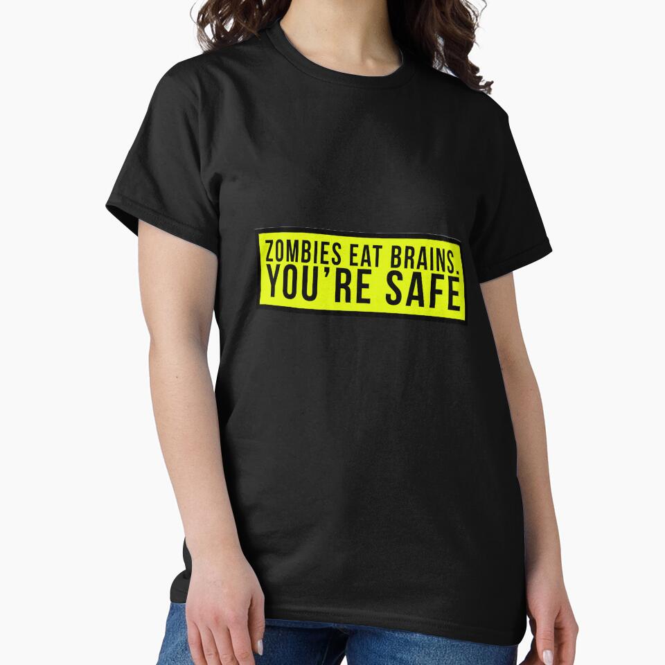 Zombies eat brains. You're safe by PGPshop