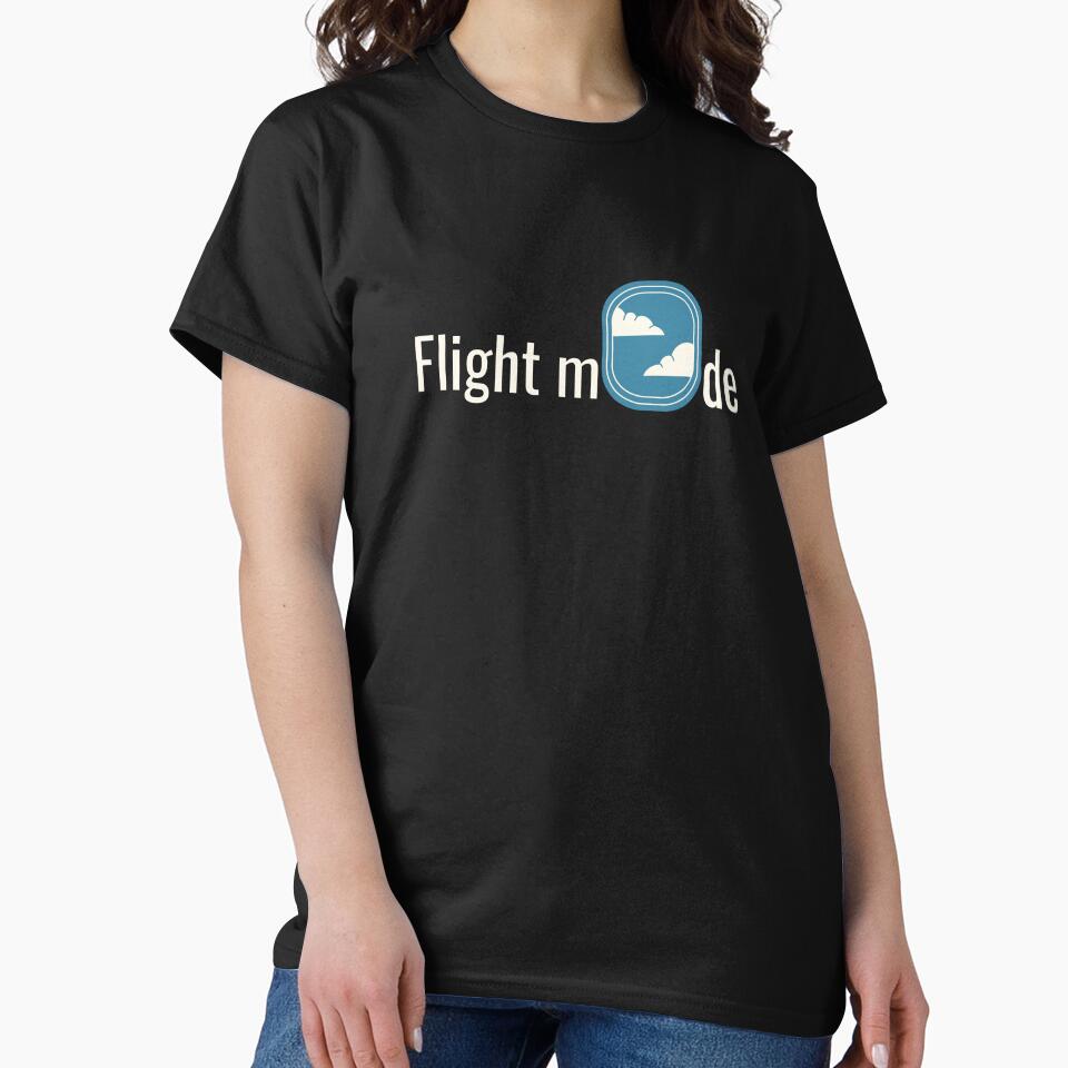 Flight mode - Funny introvert quote by UnionLable