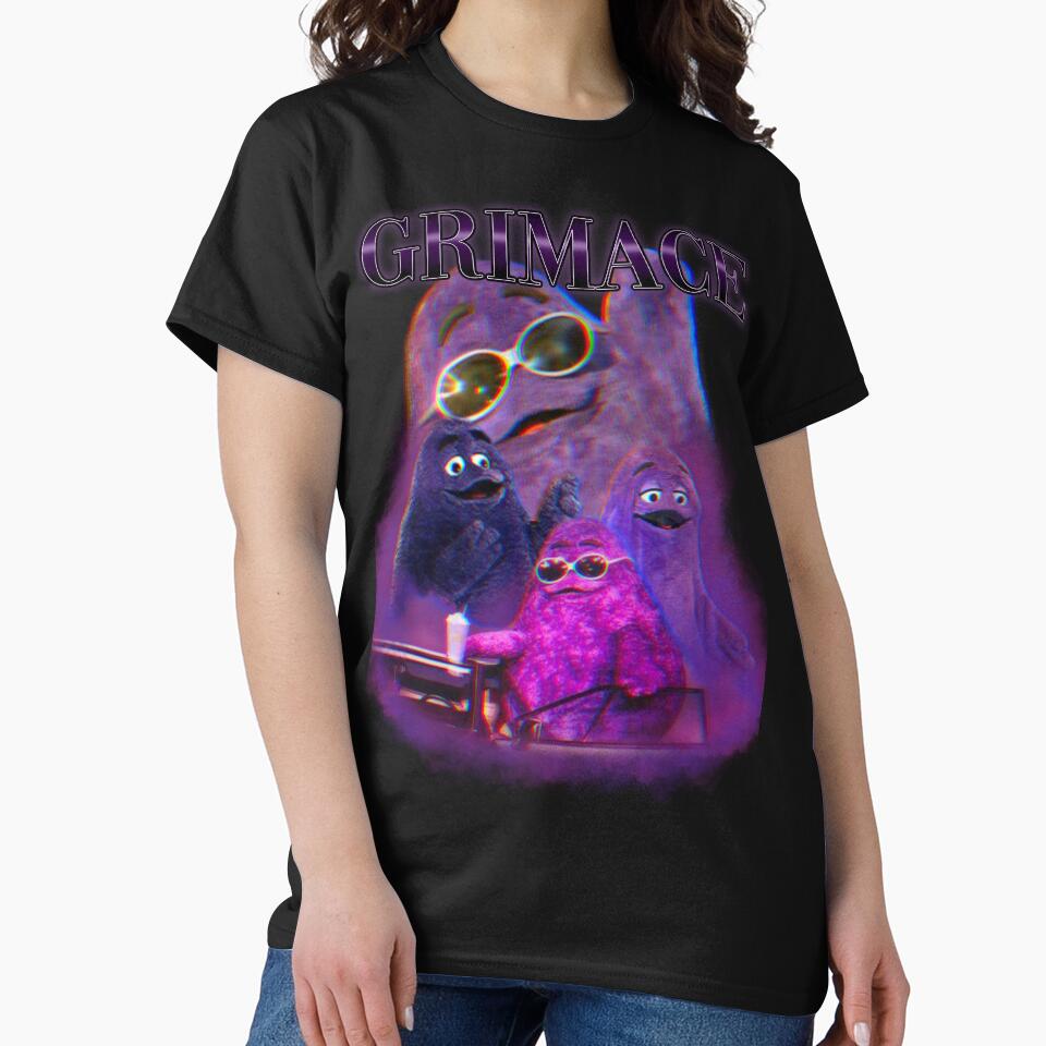 Grimace Vintage Tribute shirt by Mush Town