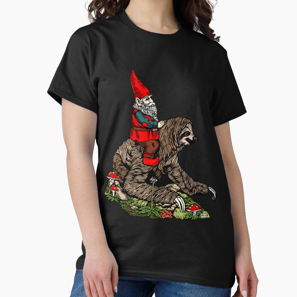 Gnome Riding a Sloth by grxquoek71
