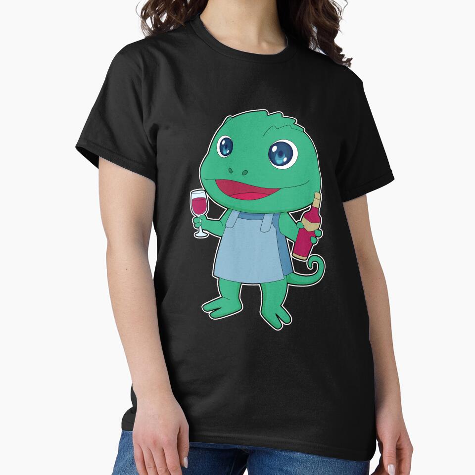 Chameleon Bottle Red wine by Snabdesign84