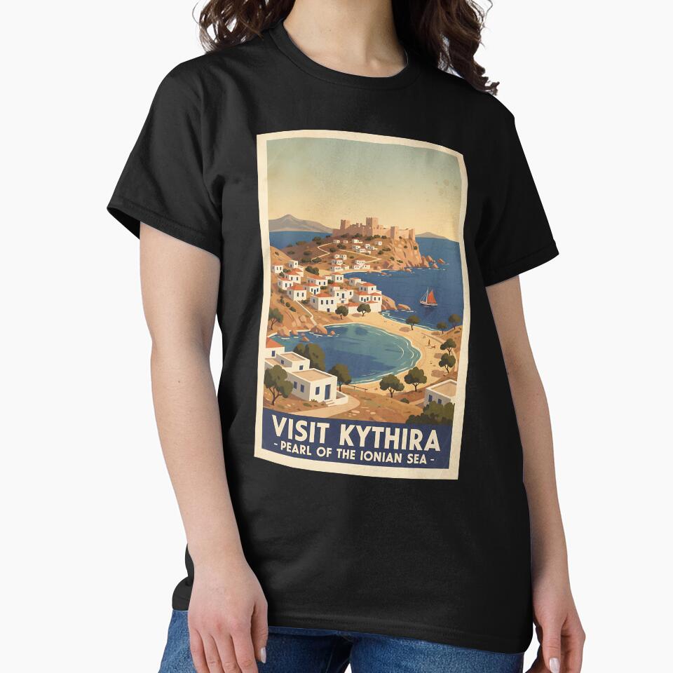 Kythira Greece, Greek Island Vintage Travel Tourism by TravelersGems