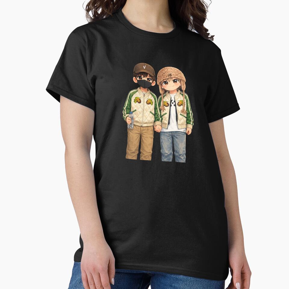 BTS Taekook cartoon | Kim Taehyung | Jeon Jungkook by moteesshop