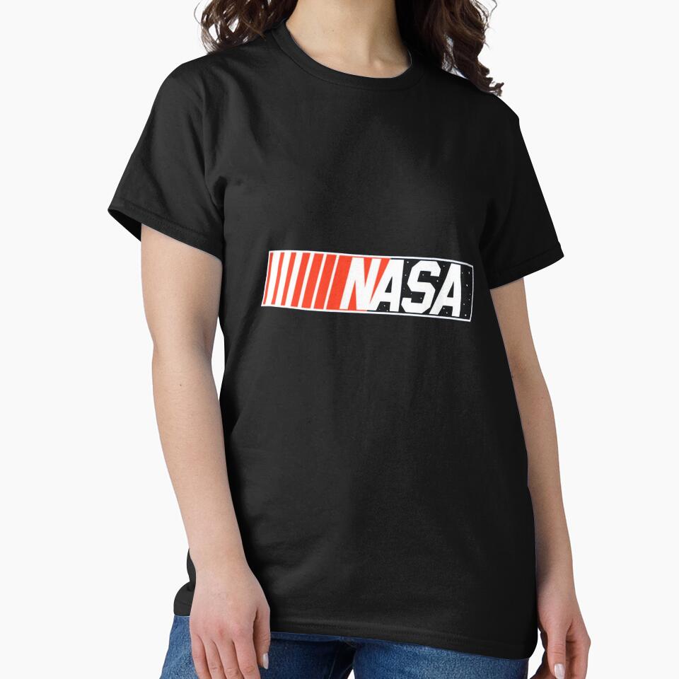 NASA NASCAR Logo Space Astronaut T-Shirt_22774133 by weekendfriends