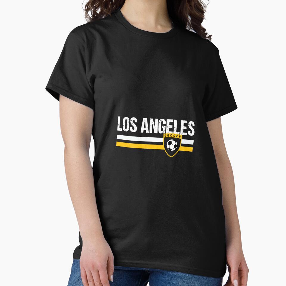 White Soccer Fan Creation LA Los Angeles by MollyLYork