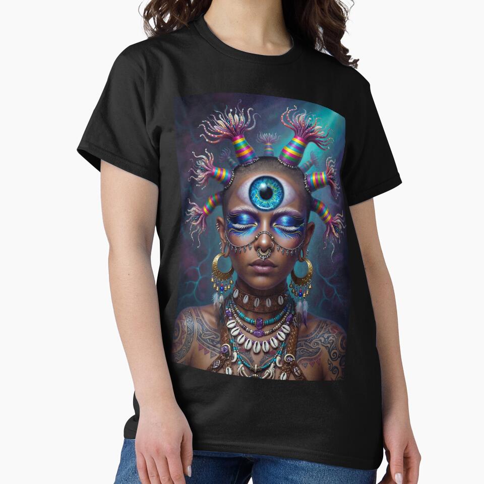Bohemian Tribal Goddess | Mystical Boho Spirit Art by Ruta