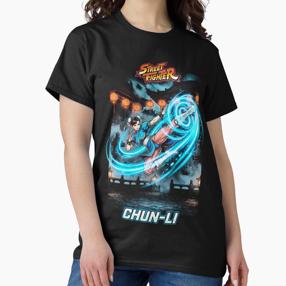 Street Fighter Retro 90s Chun-Li by Dark Days Design