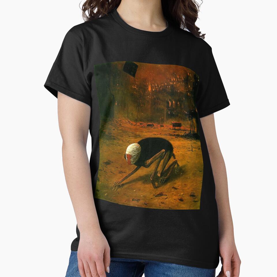 Untitled (Creature), by Zdzisław Beksiński by JustContemplate