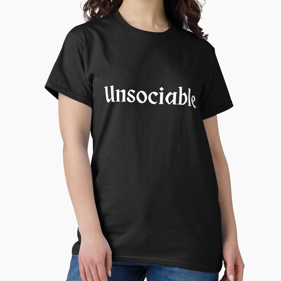Unsociable - Black by Tolkienian