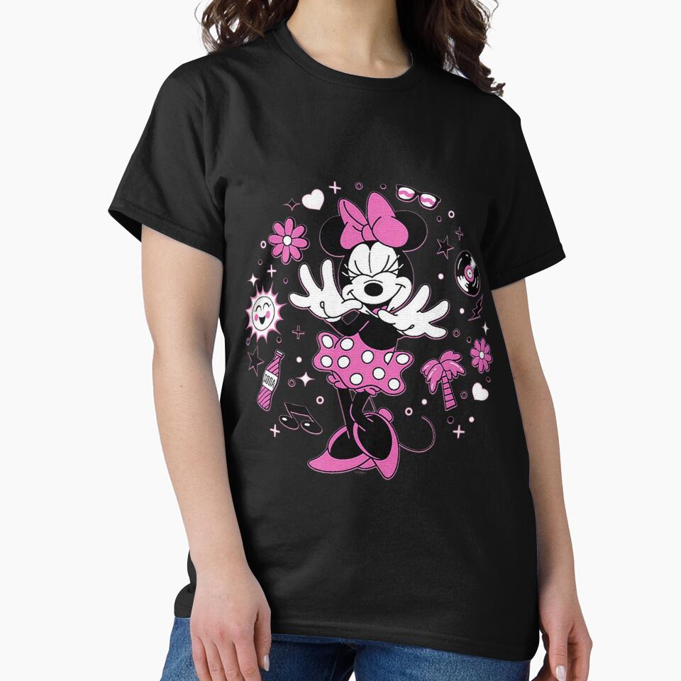 Cute Girl Cartoon Mouse Retro Vinyl Summer by spiersturtonk