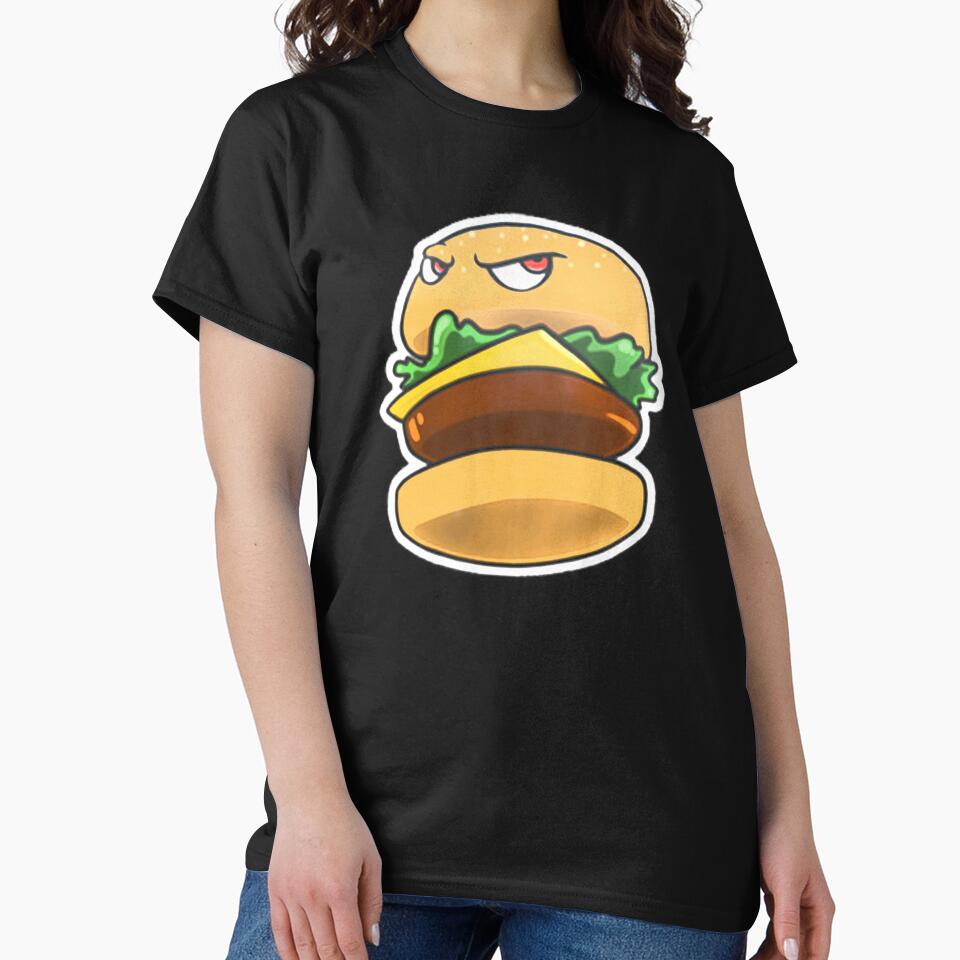 Angry burger doesn't want to be eaten by si3iy