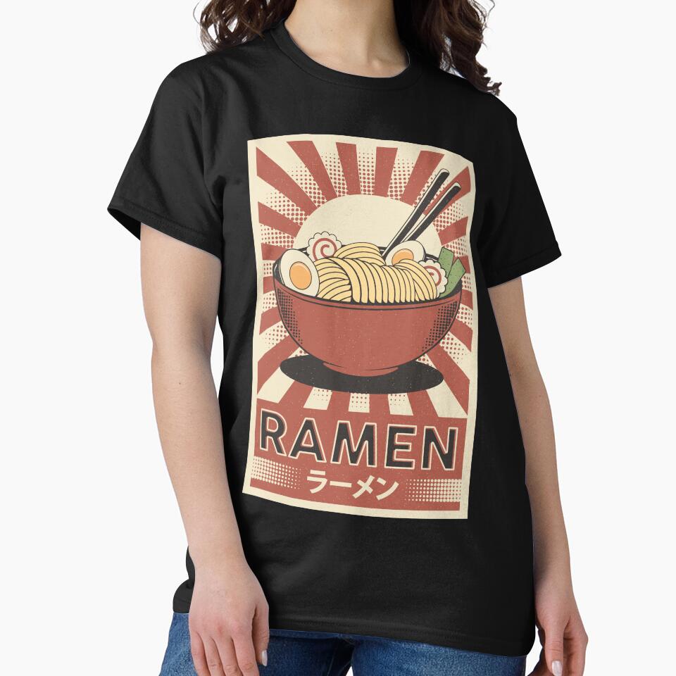 Retro Vintage Japanese Ramen Poster by nomu-nomu