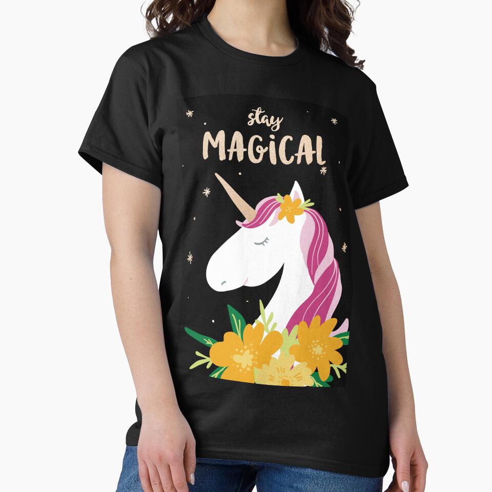 Stay magical unicorn by Ilze Lucero