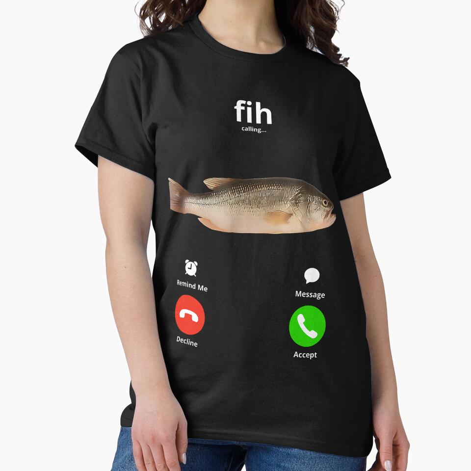 Fih Calling Remind me Message Decline Accept Phone Call Fish by LucasGarrett