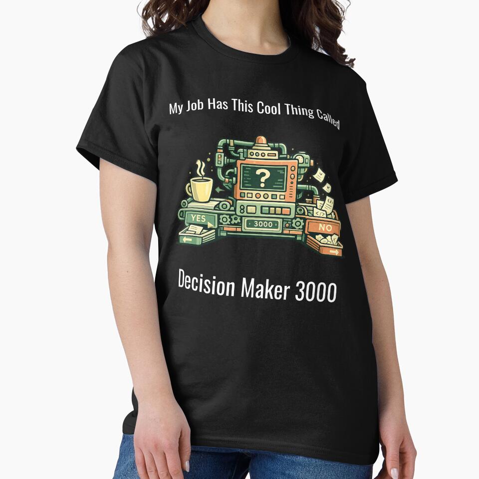 Decision Maker 3000 – Funny Office Humor Workplace Design by SillentDesign