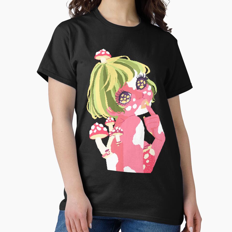Pixel Mushroom Girl by LilSeashell
