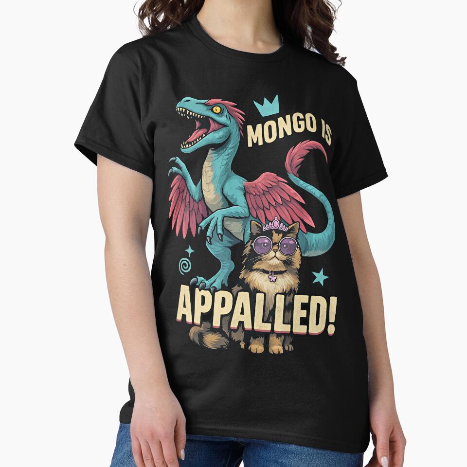 Mongo Is Appalled Classic T-Shirt – Princess Donut Dungeon Crawler Meme Funny Fantasy Tee by BelindaVDavis
