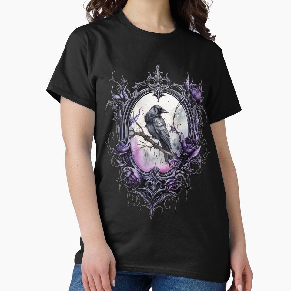 Gothic Raven Dark Design by LittleMagicShop