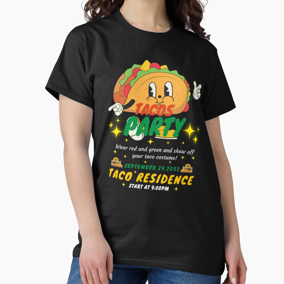 "Taco Party", Taco Lover by TrendingCloth99