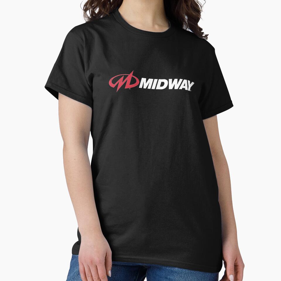 Midway Arcade inspired (weathered) T-Shirt / Print / Sticker Design (retro gaming series) by Mercy Apparel
