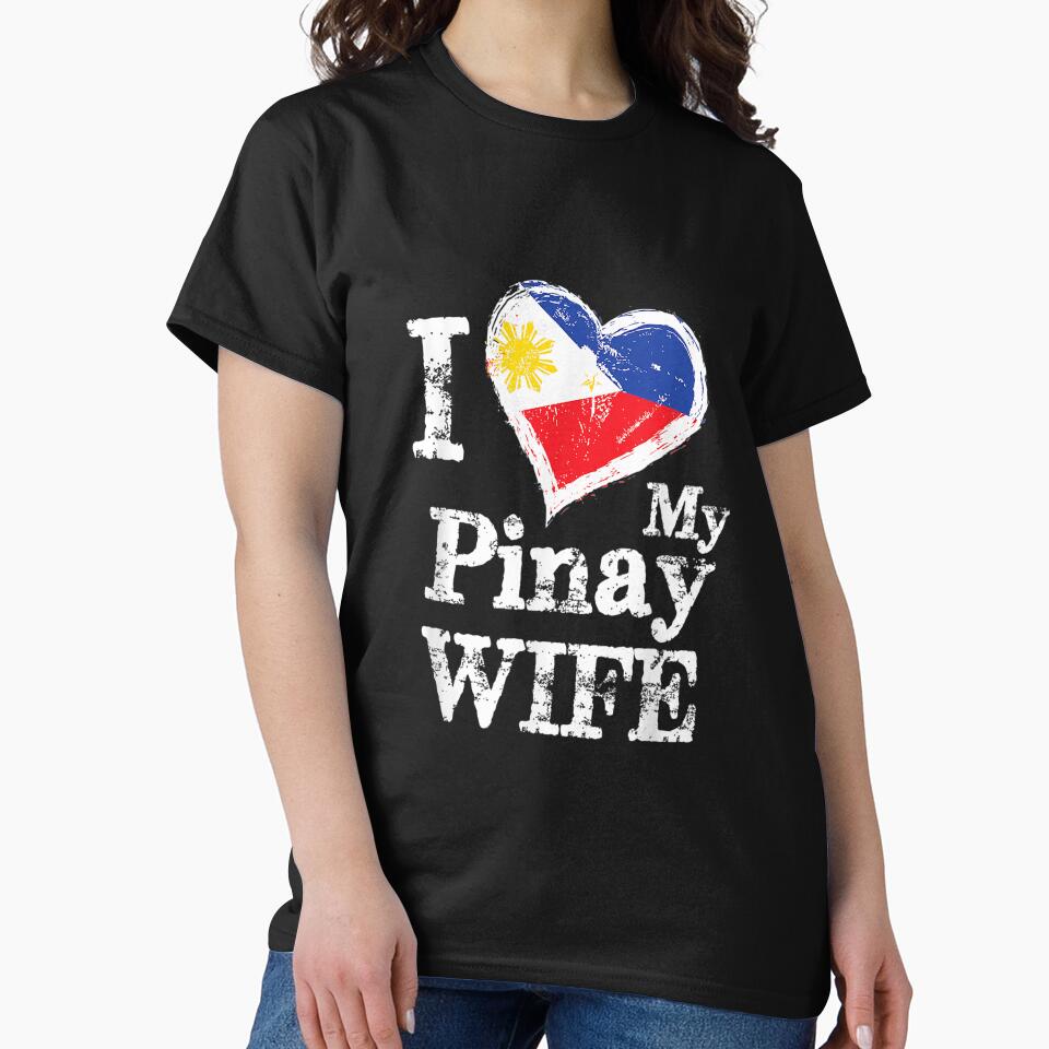 Mens I Love My Pinay Wife Philippines Filipino Pride by Laren-Fashion