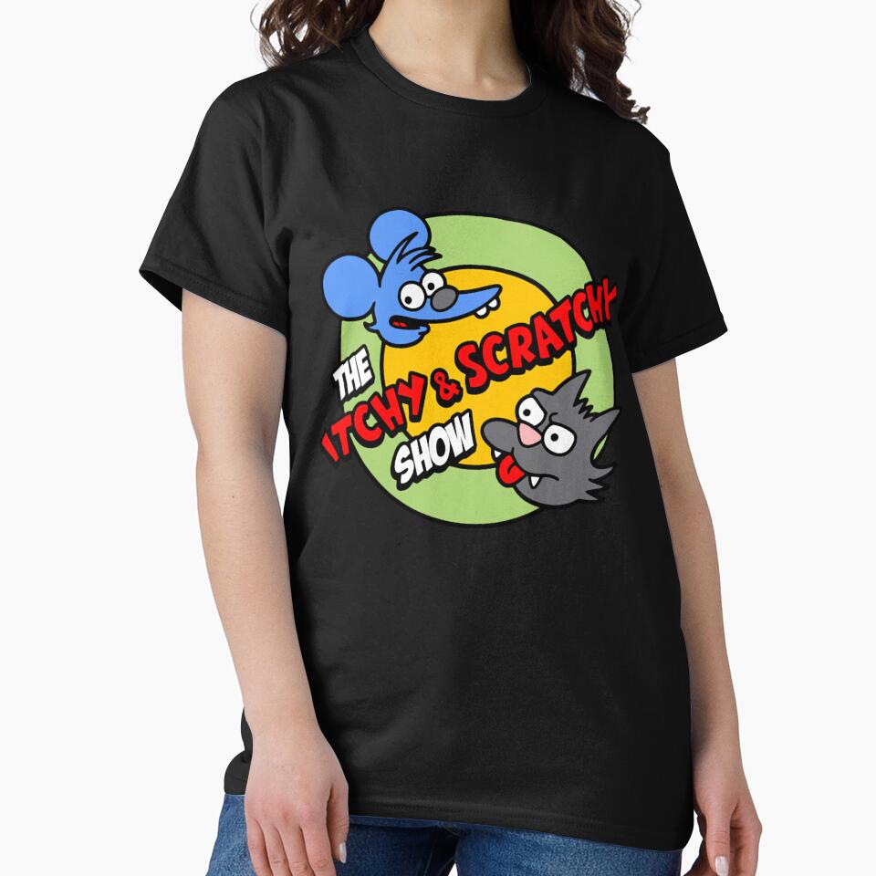 The Itchy & Scratchy Show Cartoon Logo by Siriusian369