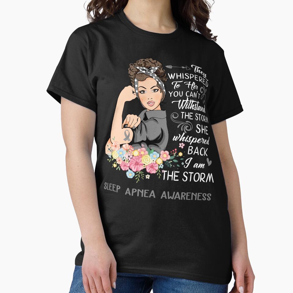 I Am The Storm Sleep Apnea Awareness by Brad-FI