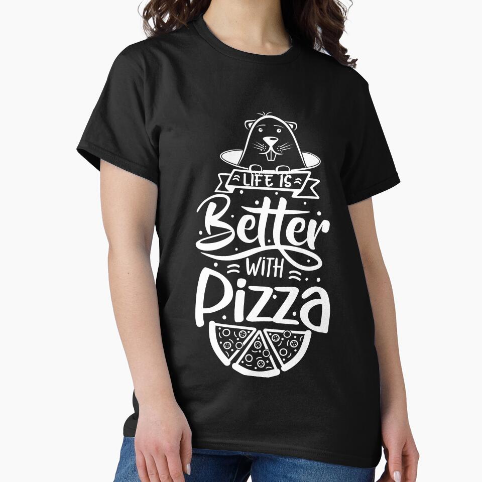 Life is better with Pizza by Artistusha