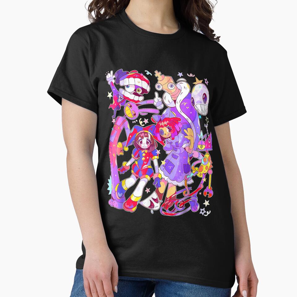 The Amazing Digital Circus Pomni Shirt, Pomni Everything is Fine Shirt, The Amazing Digital Circus Merch, The Amazing Digital Circus Tee by jovanmargert