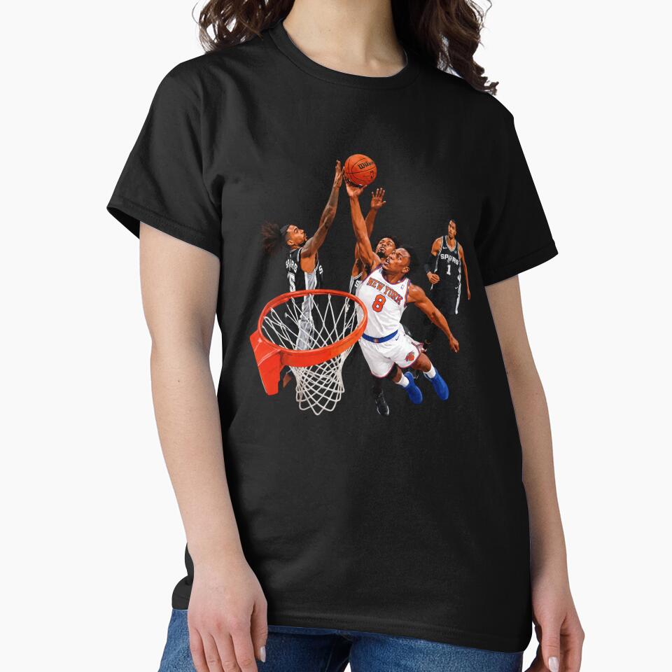 OG Anunoby New York Knicks NBA dunks hoops by THECOMICBStore
