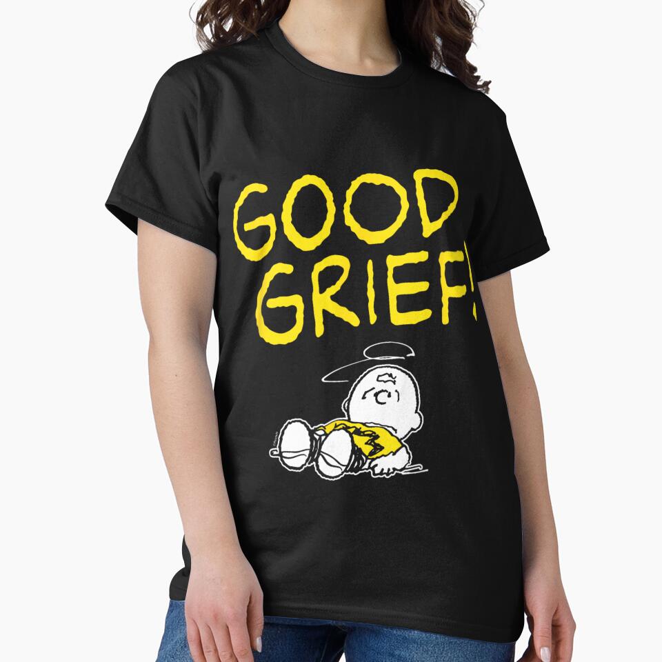 Peanuts – Good Grief Funny Retro Cartoon Design by darronaselz