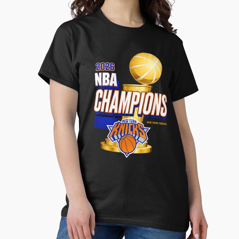 New York Knicks NBA Finals Champions 2026 classic trophy by THECOMICBStore