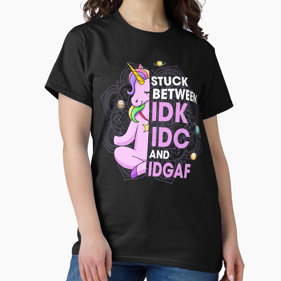 Stuck Between Idk Idc And Idgaf by MichaelAgree