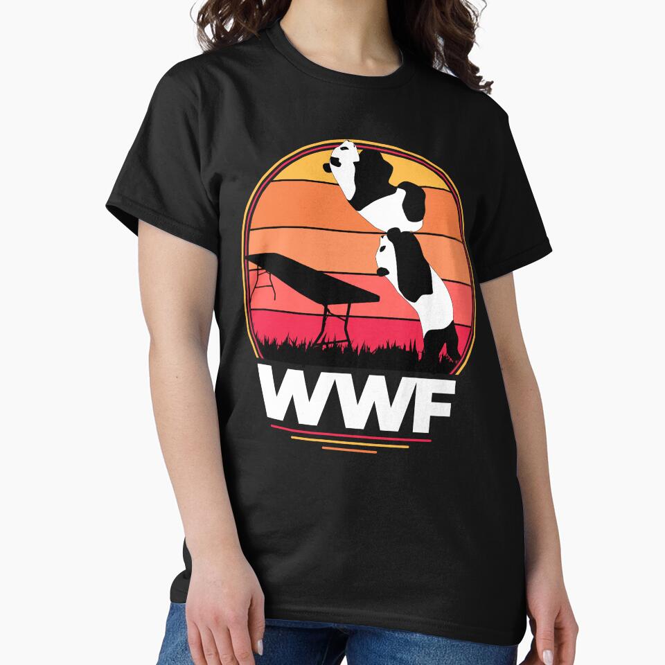 WWF wrestling pandas by adenicholls