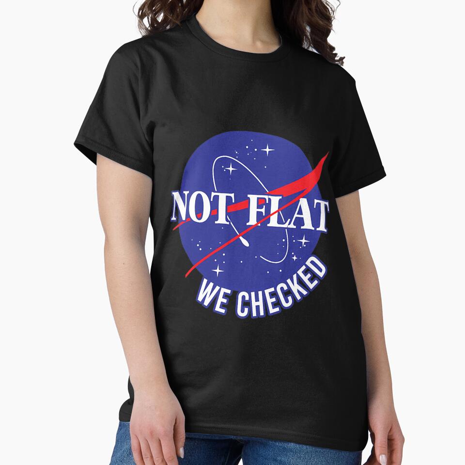 Nasa Not Flat We Checked by JoeRusconi