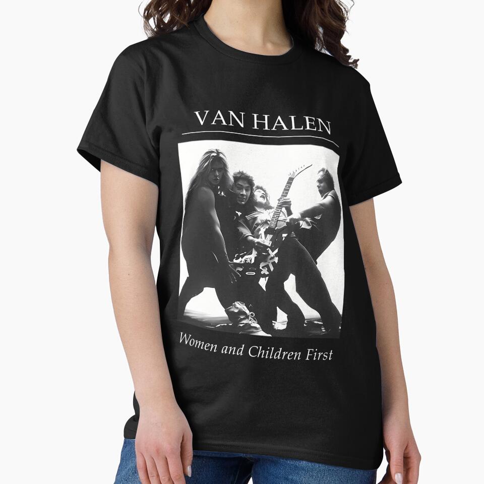 Hard Rock Band Van*Halen*Band Women And Children First by RitzyStyle