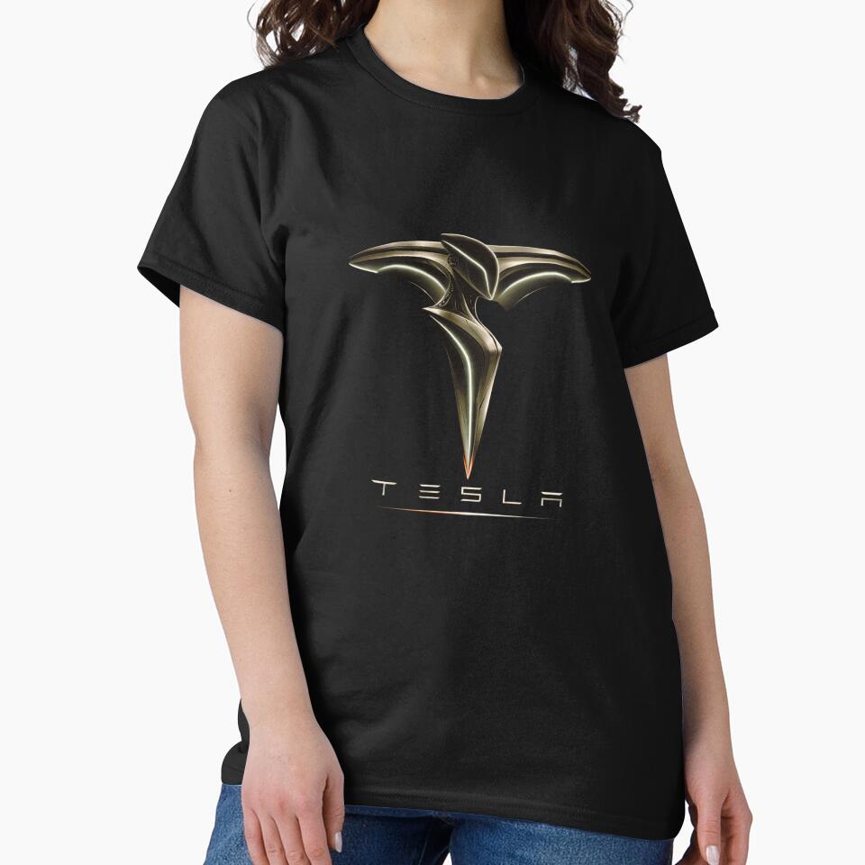 tesla logo art by TEEJAMBOREE