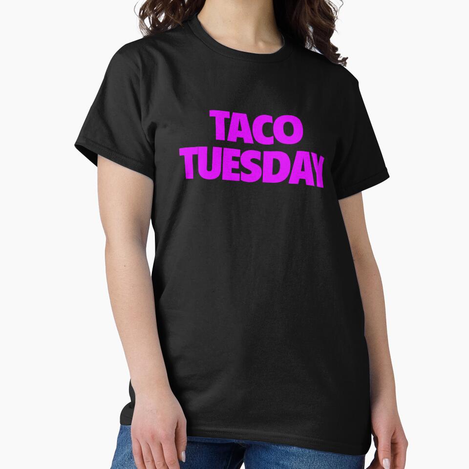 Womens Taco Tuesday Design I Love Tacos Design by drwigglebutts
